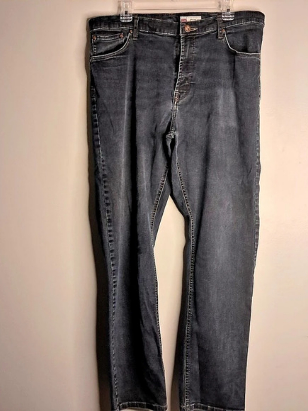 Wrangler Straight Fit Straight Leg Jeans 38x32